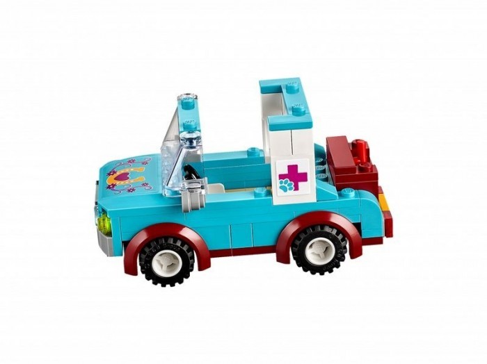 Lego Friends. Ветеринарная машина для лошадок  